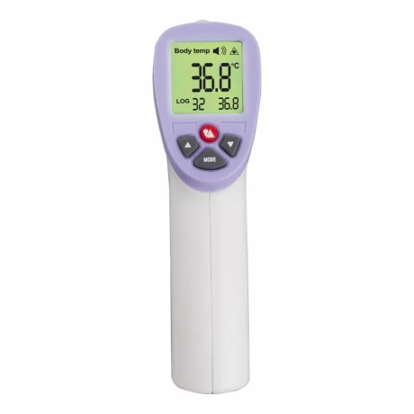 Termometru Digital Esperanza  Dr. Lucas, ECT002, ecran LCD, Non-Contact, Alb/Violet
