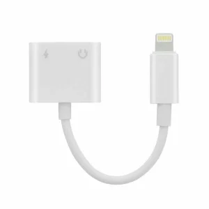 Adaptor Dual Lightning Lamtech, 4in1, 2A, Alb