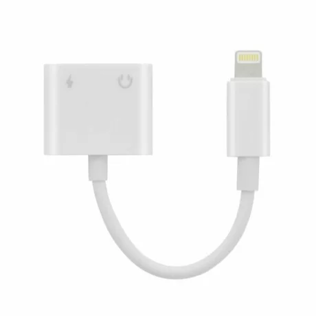 Adaptor Dual Lightning Lamtech, 4in1, 2A, Alb