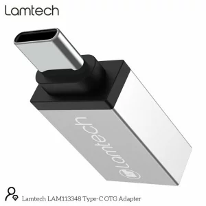 Adaptor OTG Lamtech, USB3.0 to Type-C, 5GBps, Argintiu LAM113348