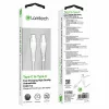 Cablu Date si Incarcare Lamtech, Type-C la Type-C, Incasabil, 1m, Alb