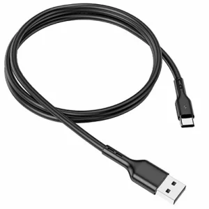 Cablu Date si Incarcare Lamtech, USB la Type-C, 2.4A, 2m, Negru