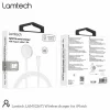 Cablu incarcare iWatch Lamtech, Type-C, 1.2m, Slim, Alb
