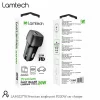 Incarcator auto Lamtech, Type-C PD20W, Negru