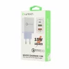 Incarcator retea Lamtech, 15W, PD, QC3.0,2xUSB, 1xUSB Type-C, Alb