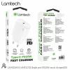 Incarcator retea Lamtech, PD, 25W, 1xUSB Type-C, Alb