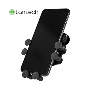 Suport auto Lamtech, Grila de ventilatie, Negru