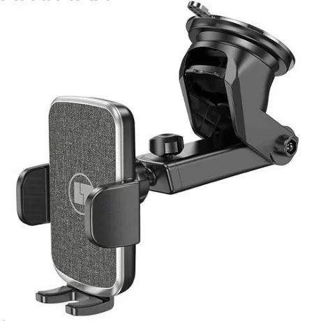 Suport auto Lamtech, Telescopic, Bord/Parbriz. Negru