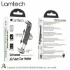 Suport auto Lamtech, Universal, , Grila de ventilatie, Negru