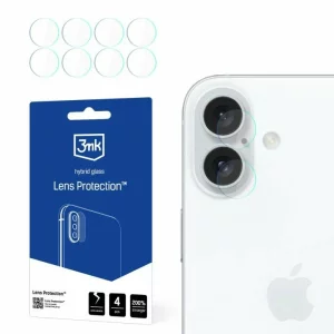 Folie de protectie camera 3mk Lens Protection pentru iPhone 16 Plus
