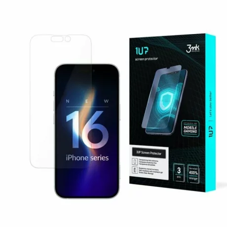 Folie de protectie 3mk 1UP pentru iPhone 16 Plus