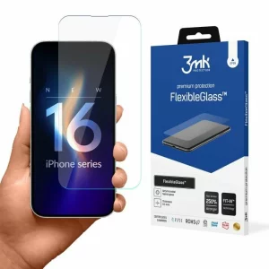 Folie de protectie 3mk FlexibleGlass pentru iPhone 16 Pro Max
