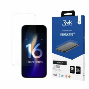 Folie de protectie 3mk HardGlass pentru iPhone 16 Plus