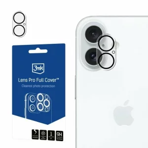Folie de protectie camera 3mk Lens Protection Pro pentru iPhone 16/16 Plus