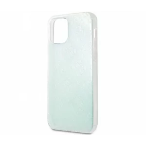 Husa de protectie Guess 3D Raised Iridescent pentru iPhone 12 Mini, Transparent