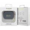 Husa de protectie Guess 4G Charms Heart Silicone pentru AirPods Pro 2, Negru