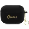 Husa de protectie Guess 4G Charms Heart Silicone pentru AirPods Pro 2, Negru