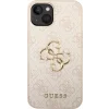 Husa de protectie Guess 4G Metal Logo pentru iPhone 15, Roz