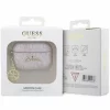 Husa de protectie Guess 4G Script Charms pentru AirPods Pro 2, Roz