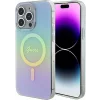 Husa de protectie Guess IML Iridescent Script MagSafe Case for iPhone 15 Pink