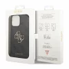 Husa de protectie Guess PU 4G Metal Logo Case for iPhone 15 Pro Grey