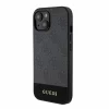 Husa de protectie Guess PU 4G Stripe MagSafe Case for iPhone 15 Black