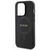 Husa de protectie Guess PU Saffiano MagSafe Case for iPhone 15 Pro Max Black
