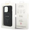 Husa de protectie Guess PU Saffiano MagSafe Case for iPhone 15 Pro Max Black