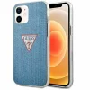 Husa de protectie Guess TPU Denim Triangle pentru iPhone 12 Mini,GUHCP12SPCUJULLB,Light Blue