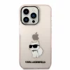 Husa de protectie Karl Lagerfeld IML Choupette NFT pentru iPhone 14 Pro Max, Roz