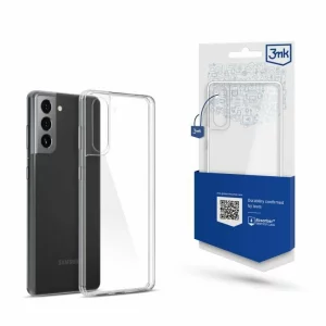 Husa de protectie 3mk Clear Case pentru Samsung S21 FE, Transparent
