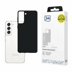 Husa de protectie 3mk Matt Case pentru Samsung S22, Neagra