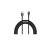 Cablu Date si Incarcare Baseus USB la USB Type-C Superior, 2 m, Fast Charge, 66W, CATYS-A01, Negru