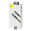 Cablu Date si Incarcare Baseus USB Type-C la USB Type-C, 2 m, 100 W, 5 A, CATWJ-A01, Negru