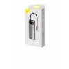 Hub Baseus WKWG020013 Metal Gleam Series 5-in-1, conectare PC USB Type-C, 3 x USB 3.0, 1 x Type-C PD 100W, 1 x HDMI 4K/30Hz, gri