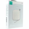 Acumulator extern Joyroom, Jelly Series, 10000mAh, 22.5W, 1xUSB, 1xUSB-C, Cablu Lightning incorporat, Alb