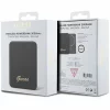 Acumulator extern wireless Guess, 3000mAh, 5W, Magsafe, 1xUSB-C, Indicator baterie, Negru