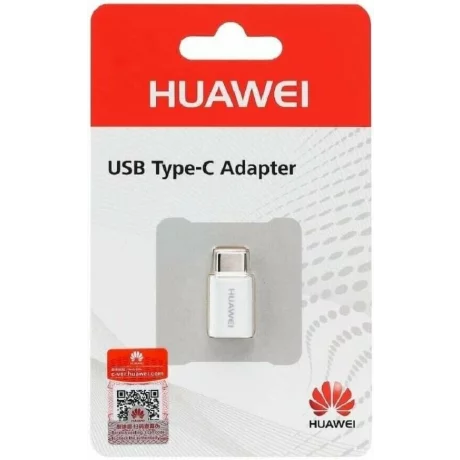 Adaptor USB Huawei Type-C - MicroUSB AP52, Alb