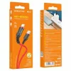 Cablu Date si Incarcare Borofone, BX67, USB la USB Type-C, 1m, 3A, Rosu