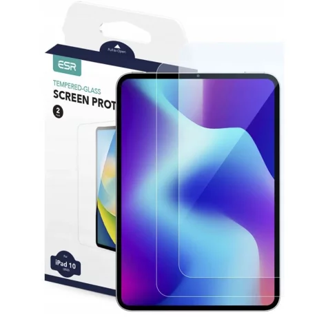 Folie de protectie tableta ESR, Set 2 buc, Temoered Glass pentru Apple iPad 10.9 2022