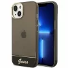 Husa de protectie Guess Camera Outline Translucent pentru iPhone 14, Negru