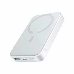 Acumulator extern Joyroom JR-W020, 10000mAh, 20W, MagSafe, Cablu USB-C, Alb