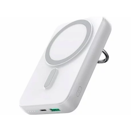 Acumulator extern Joyroom, Ring holder, 10000mAh, 20W, 1xUSB, 1xUSB-C, PD3.0, QC3.0, Alb