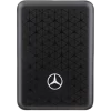 Acumulator extern wireless Mercedes, 3000mAh, 5W, Magsafe, 1xUSB-C, Indicator baterie, Negru