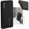 Acumulator extern Romoss, 10000mAh, 2xUSB, 1xMicroUSB, Indicator baterie, Negru
