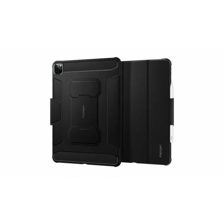Husa de protectie tableta Spigen, Rugged Armor pentru Apple iPad PRO 11 2020/ 2021/ 2022, Negru