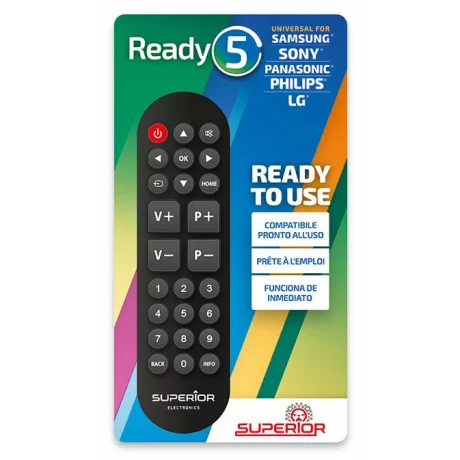 Telecomanda universala Superior SUPTRB014 Ready5 pentru Samsung, LG, Philips, Sony, Panasonic