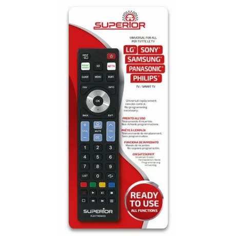 Telecomanda universala Superior SUPTRB019 Ready5 Smart pentru Samsung, LG, Philips, Sony, Panasonic