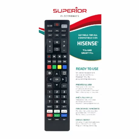 Telecomanda universala Superior SUPTRB028 pentru Hisense Smart