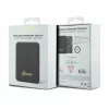 Acumulator extern wireless Guess, 5000mAh, 15W, Magsafe, 1xUSB-C, Indicator baterie, Negru